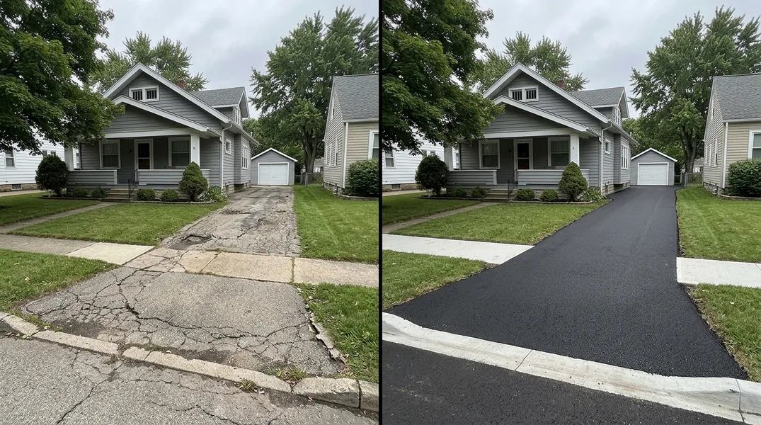 Result asphalt paving in Akron - Akron Asphalt Paving