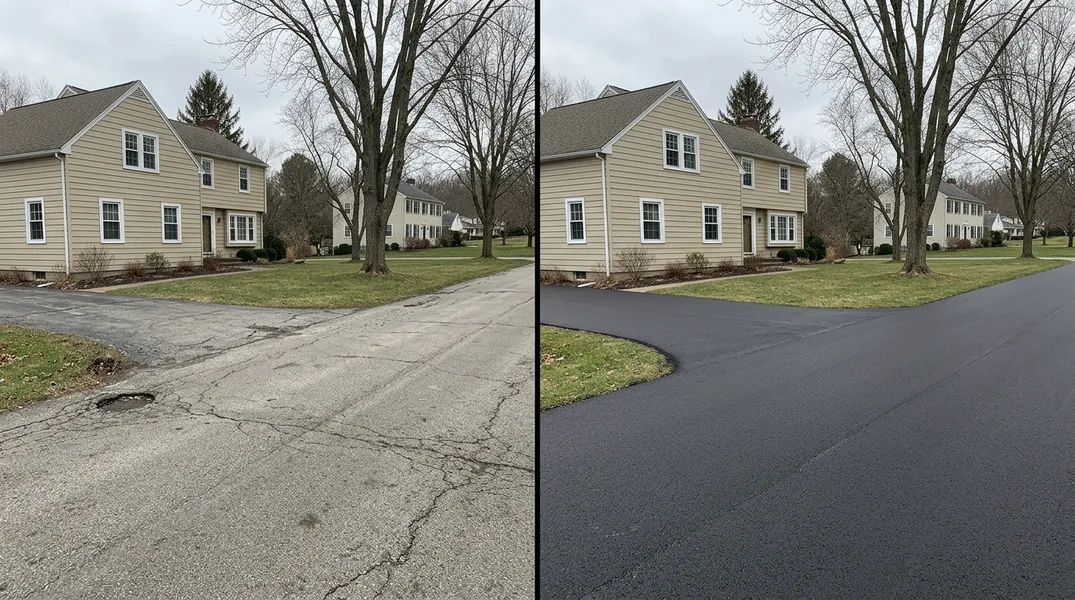 Result asphalt paving in Akron - Akron Asphalt Paving