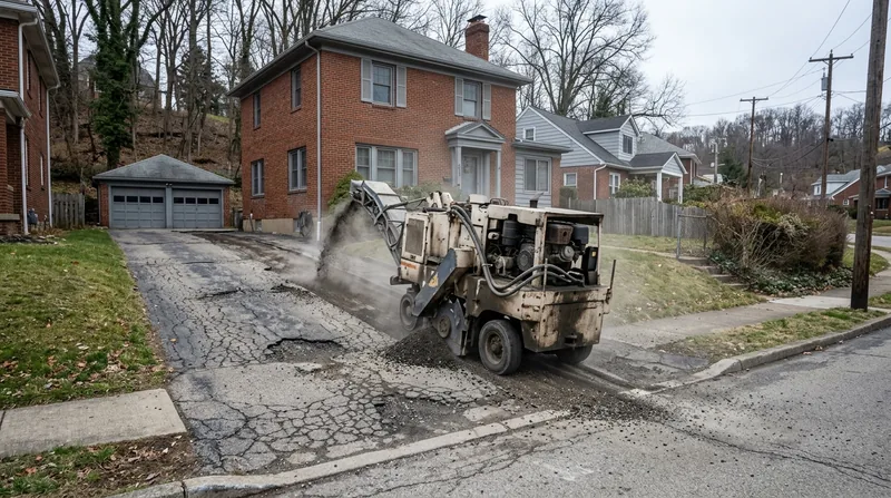 Asphalt Milling & Removal Akron