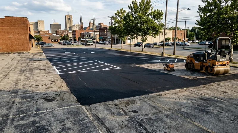 Parking Lot Repair & Resurfacing Akron